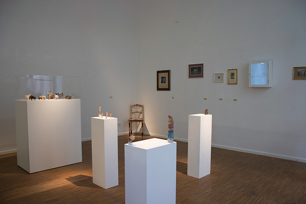 Ausstellungsssituation / Retrospektive Heiner Schwitzke im Kunsthaus Nürnberg