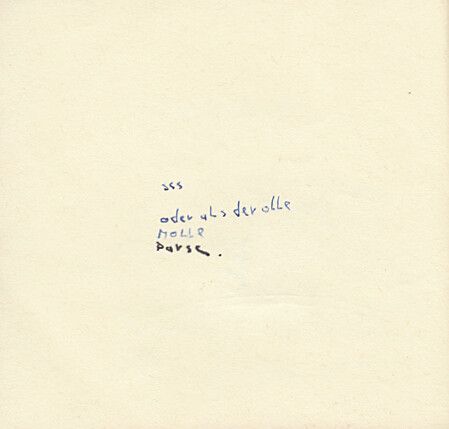 Der olle Molle